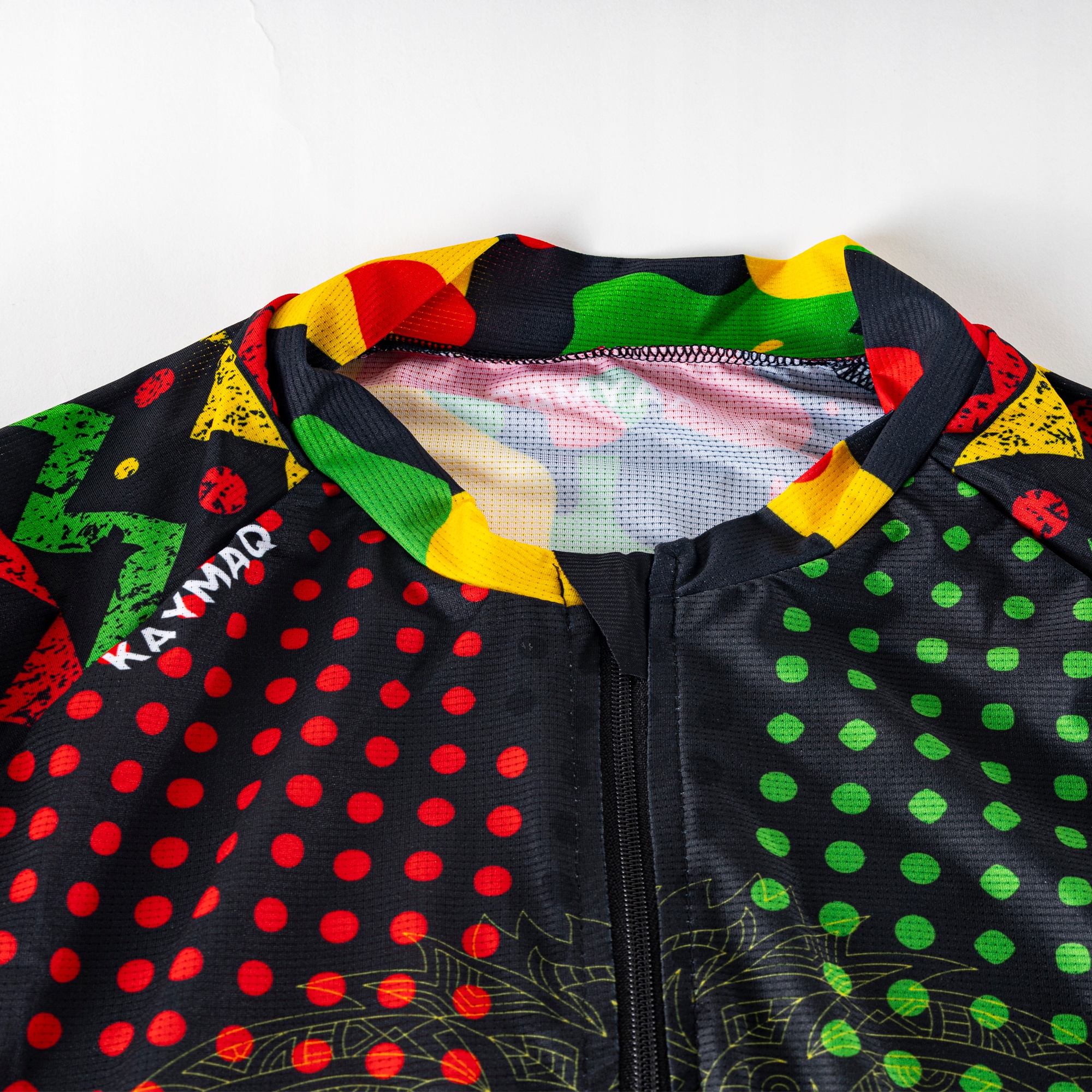 KAYMAQ M51 krój RACE męska koszulka rowerowa L Rękaw krótki rękaw