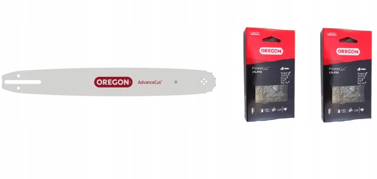 

Prowadnica Oregon 45cm 3/8' 1.5 K095 2x Łańcuch