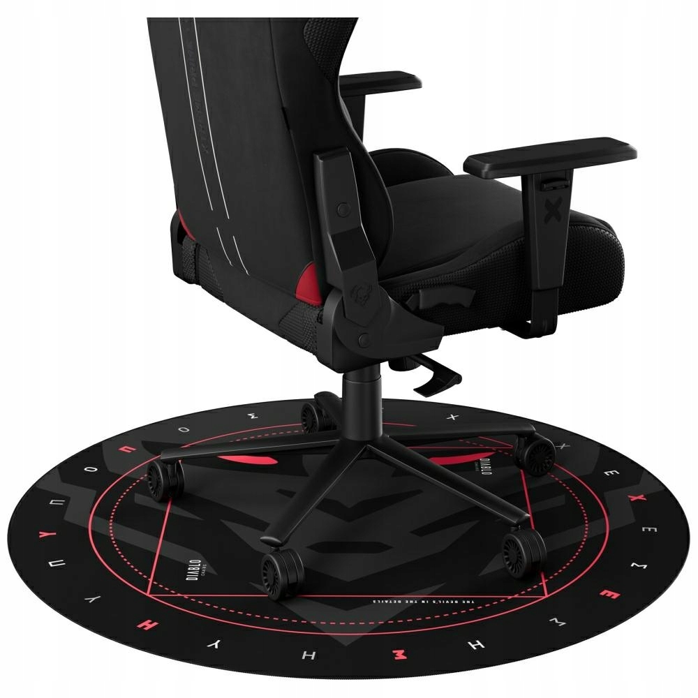 Mata pod fotel Diablo Chairs Floor Pad Okrągła 100cm Antypoślizgowa