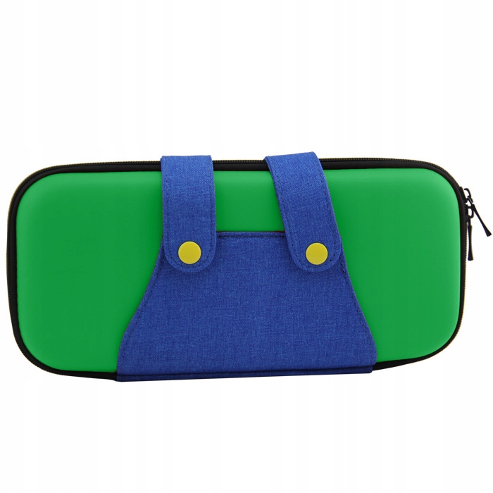 You2K Pokrowiec etui na Switch v1 v2 / OLED czarne spodenki Super Luigi