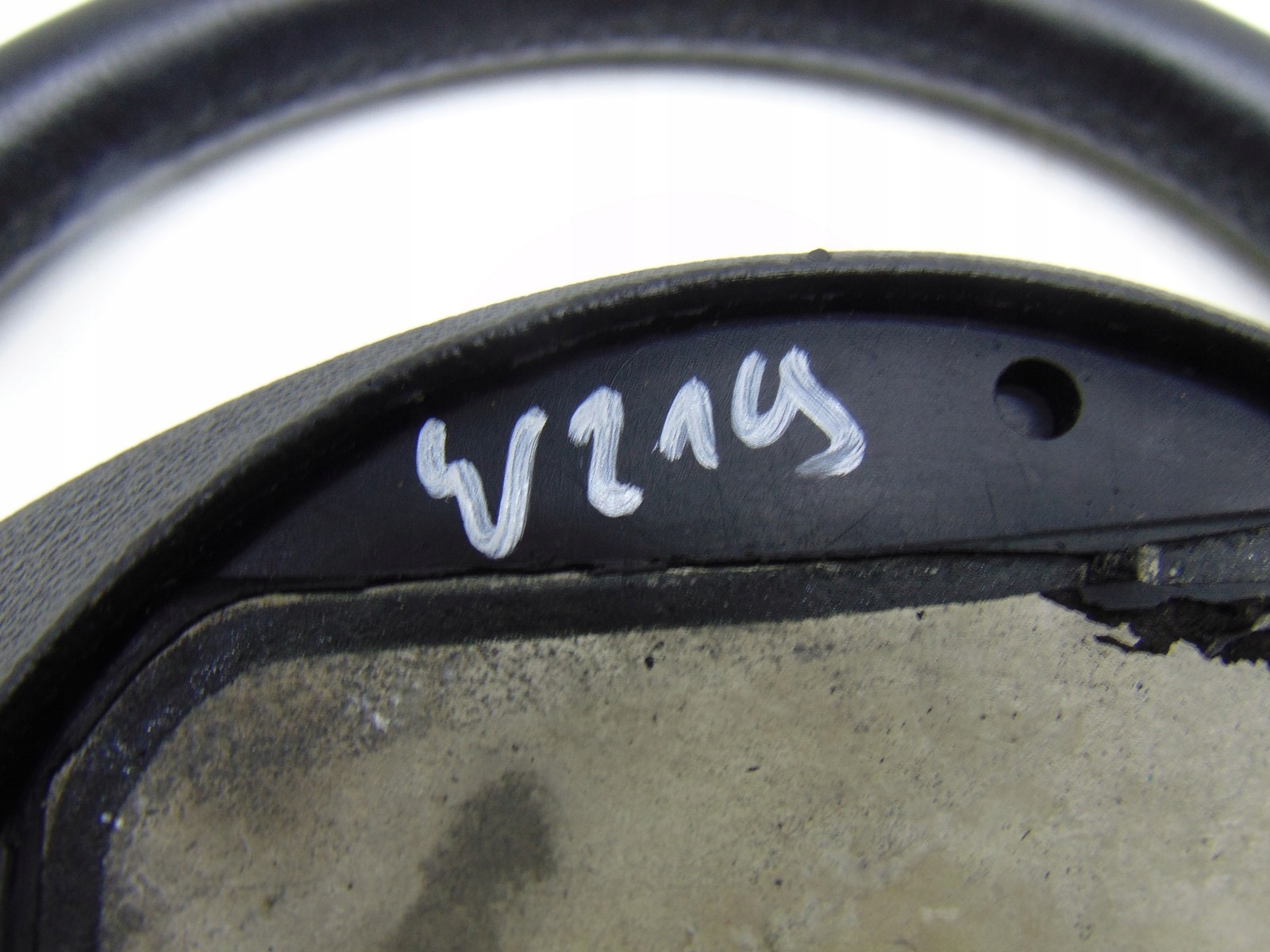 steering wheel, black leather MERCEDES W204 A2044601203