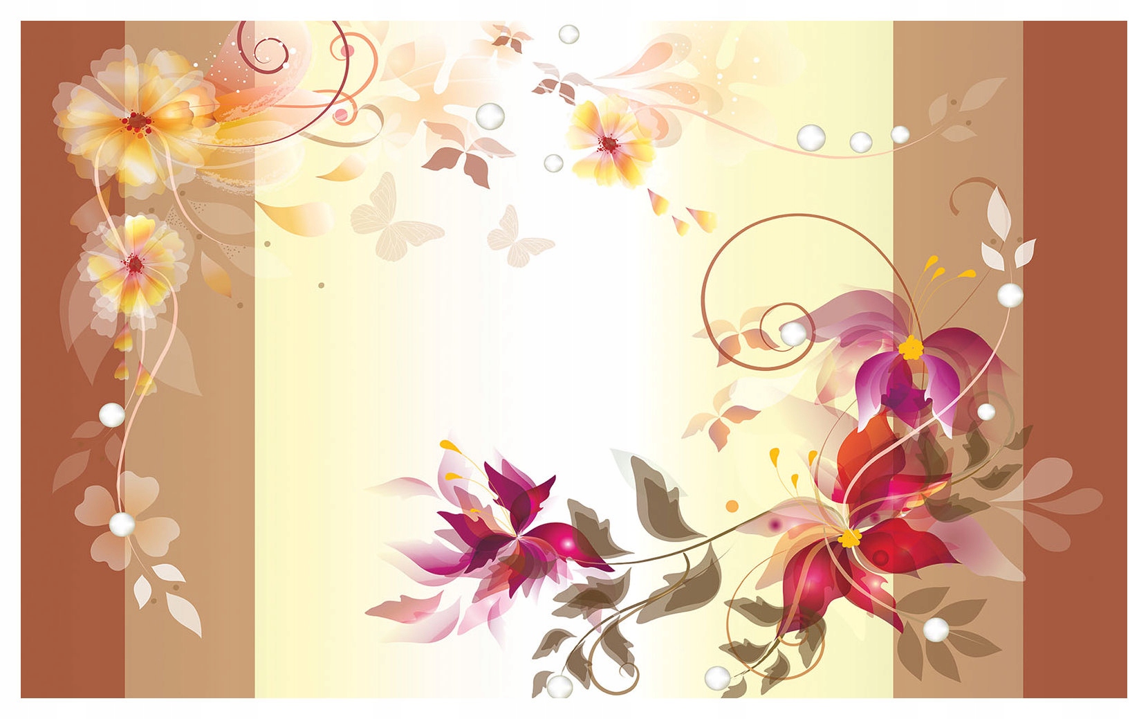 Fototapeta Kvety pastelové jemné vzory jarná atmosféra 300x210 lepidlo