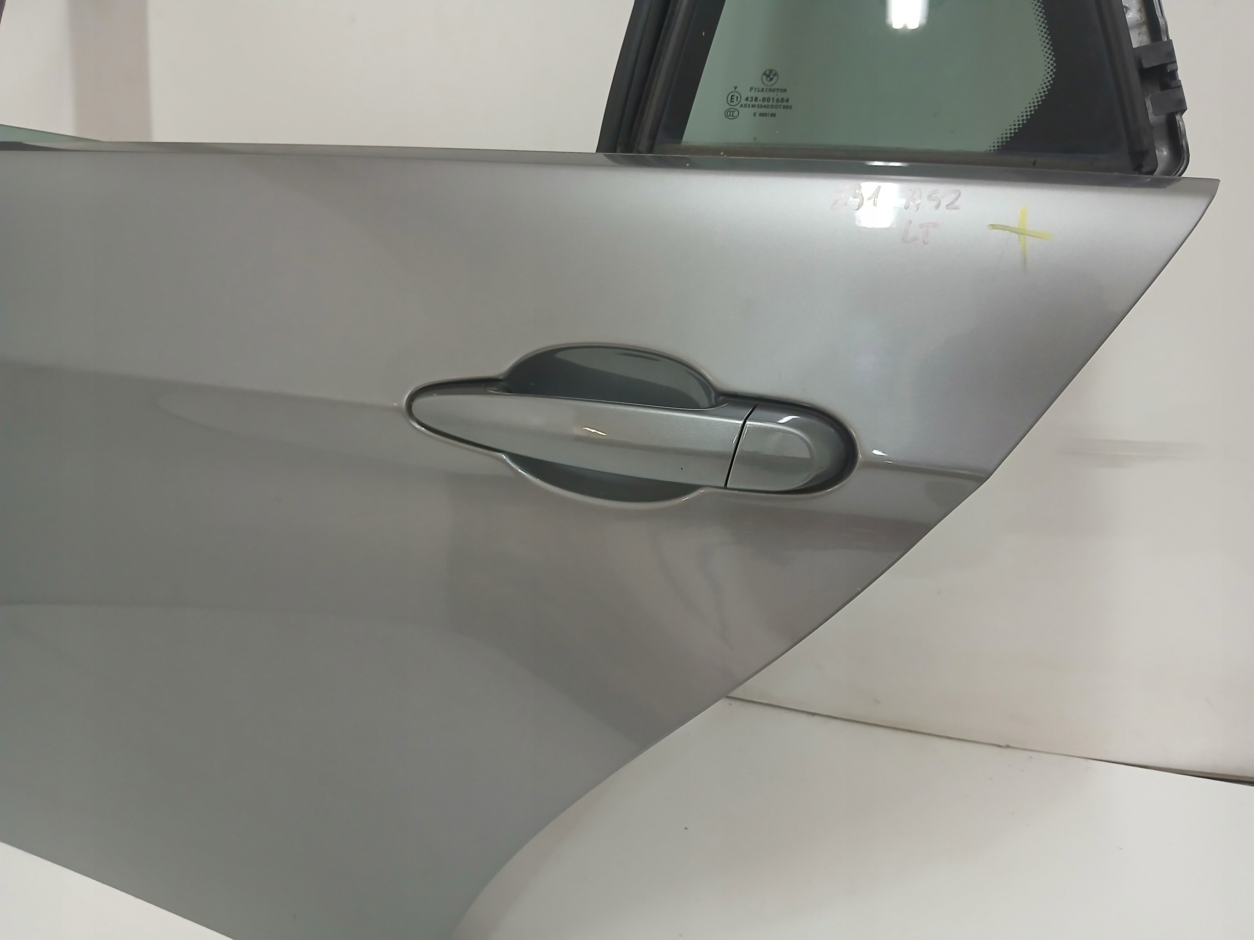 Tür links hinten BMW E91 SPACEGRAU A52/7