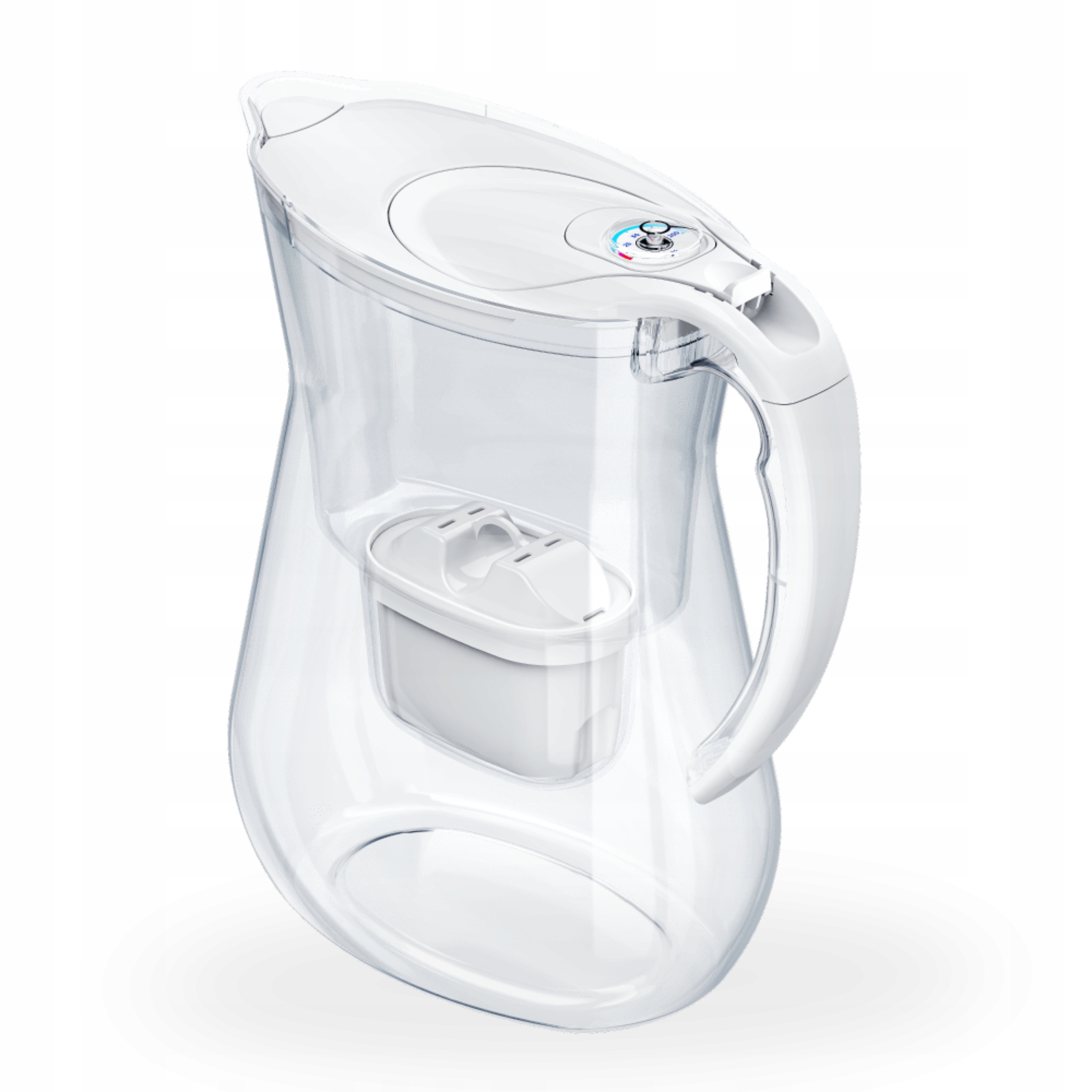 Filtrační konvice na vodu Aquaphor Lago bílá 3.8 l, 10 náplní Maxfor+