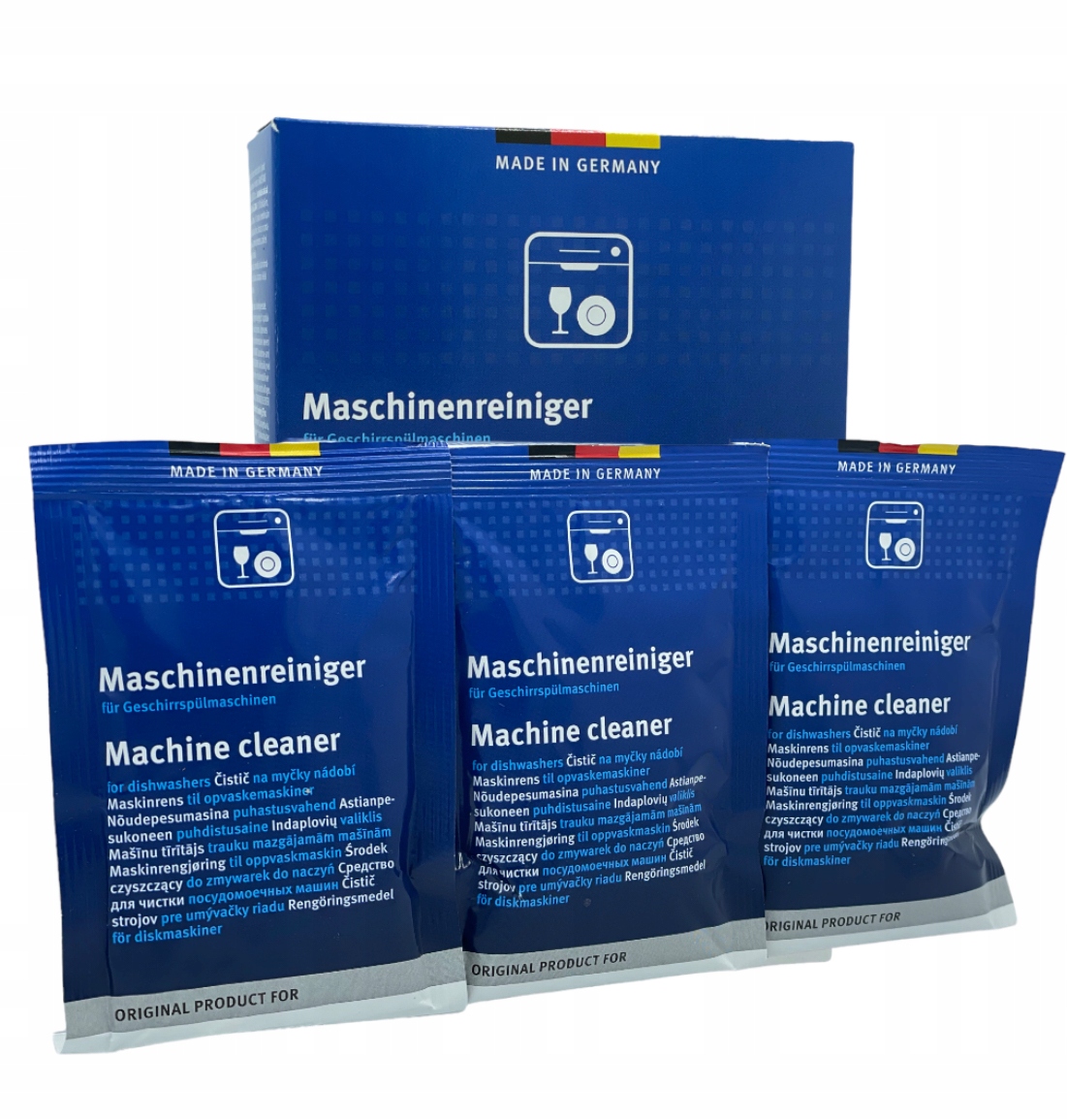 

Preparat do czyszczenia zmywarki 3x45g Bosch.