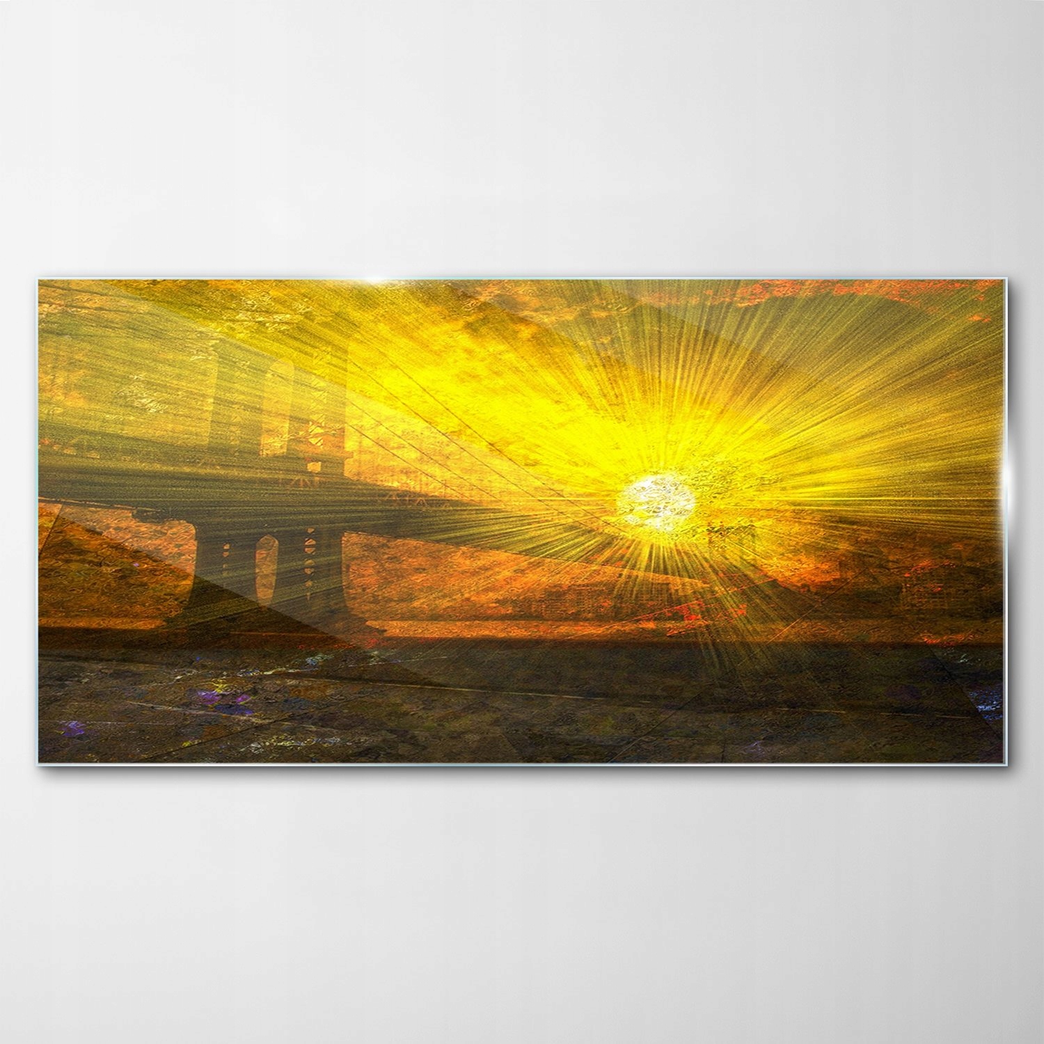 Obraz na skle Dekor Krajina Manhattan Ny 140x70