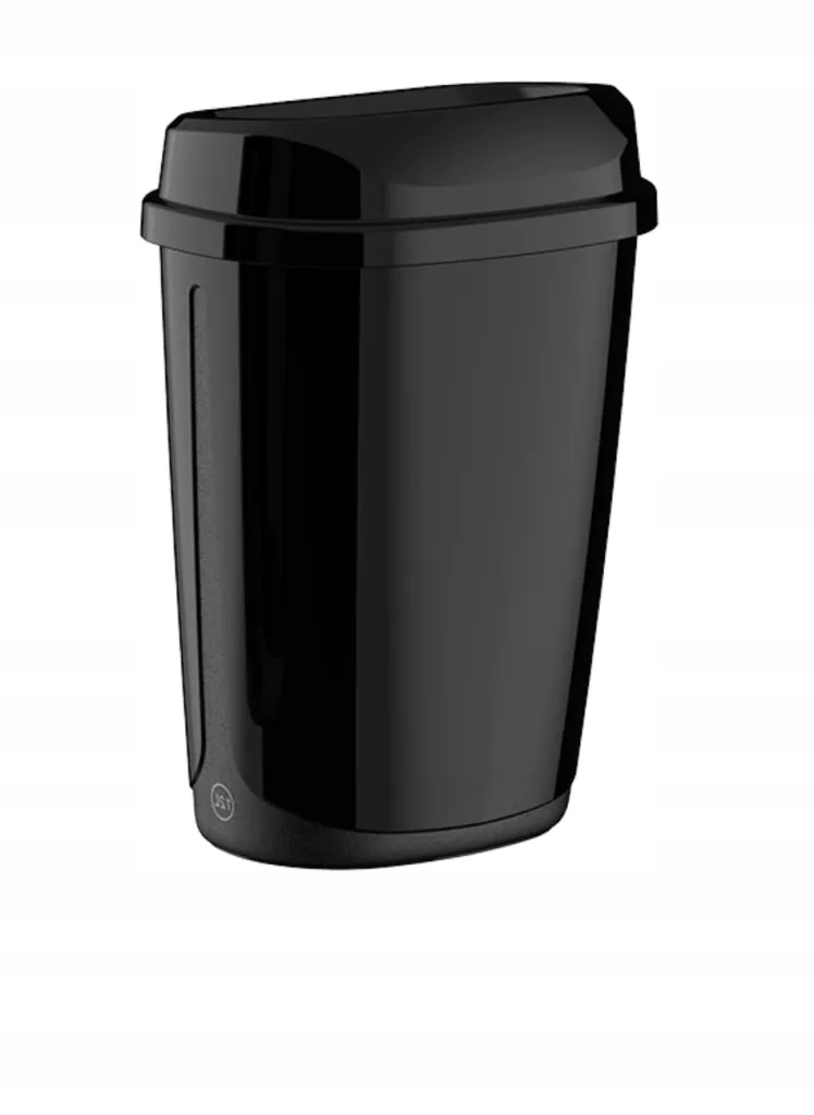 Stella Odpadkový koš 12 l, s otevřeným víkem Abs 20.310-B, černý