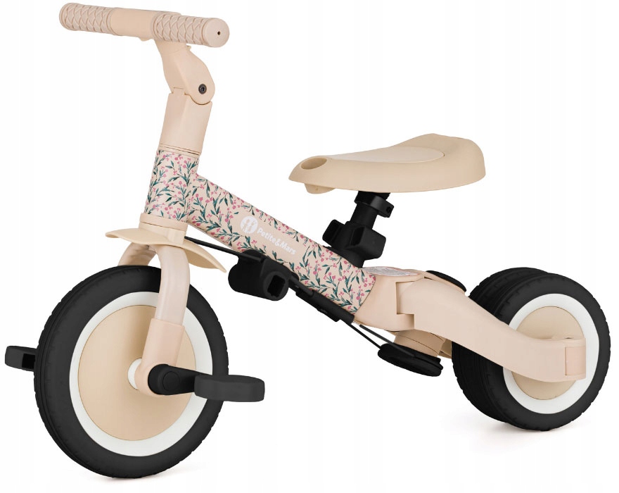 Petite&Mars Turbo wielofunkcyjny rowerek trójkołowy 5w1