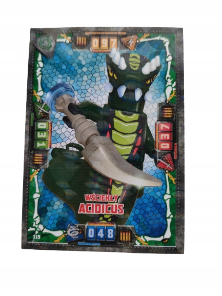 Karta Lego Ninjago Seria 4 Numer 119