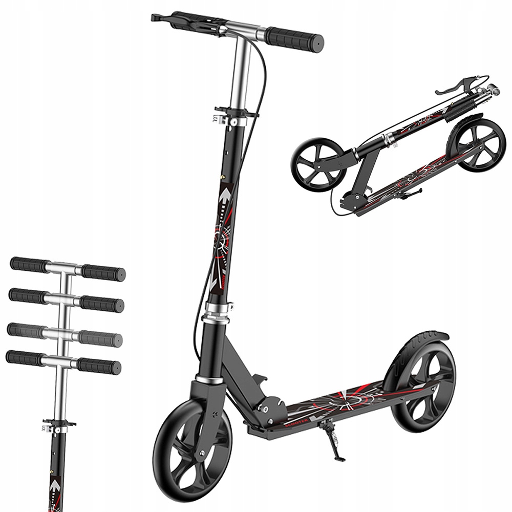 Hulajnoga miejska, hulajnoga z 4-stopniową regulacją wysokości