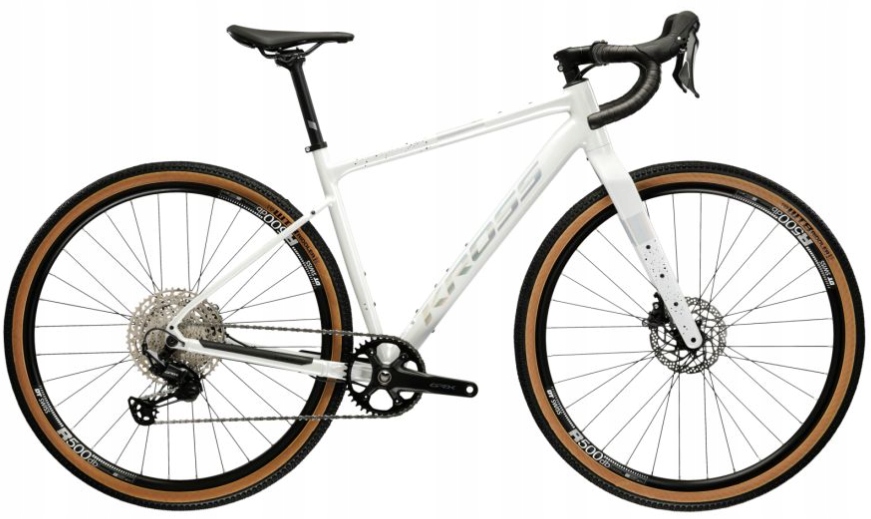 Rower gravelowy Kross Esker 5.0 Ult.ra XL(21") 28 perłowy holo połysk