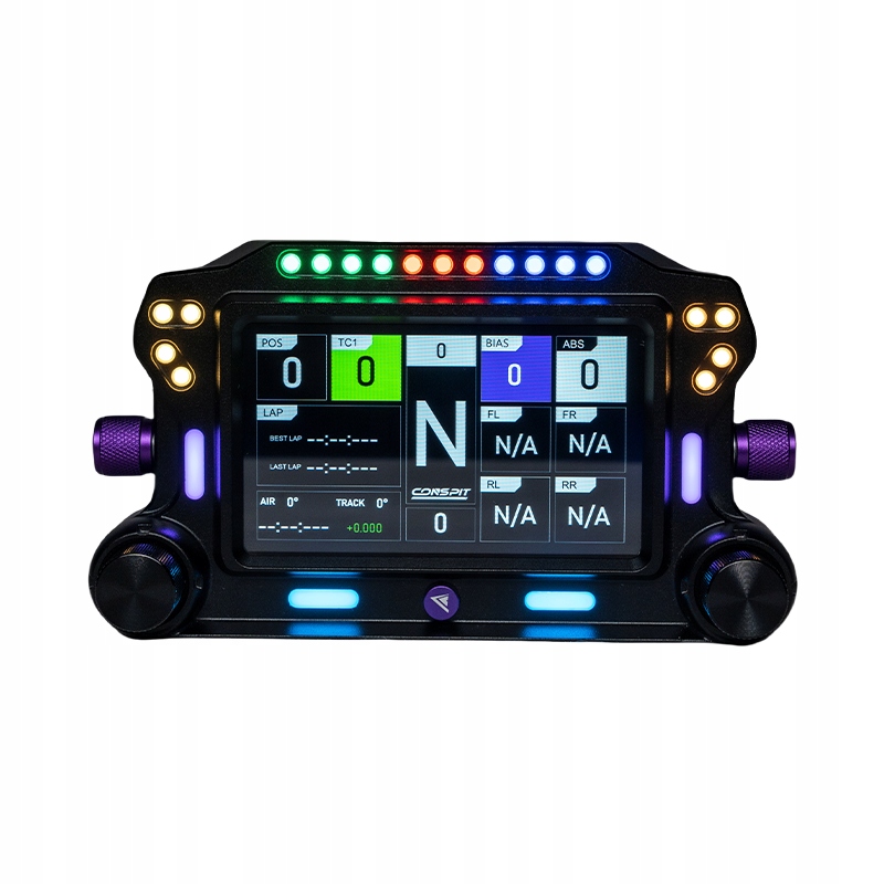 Conspit CSD Dashboard – dotykowy wyświetlacz z LED i wsparciem SimHub