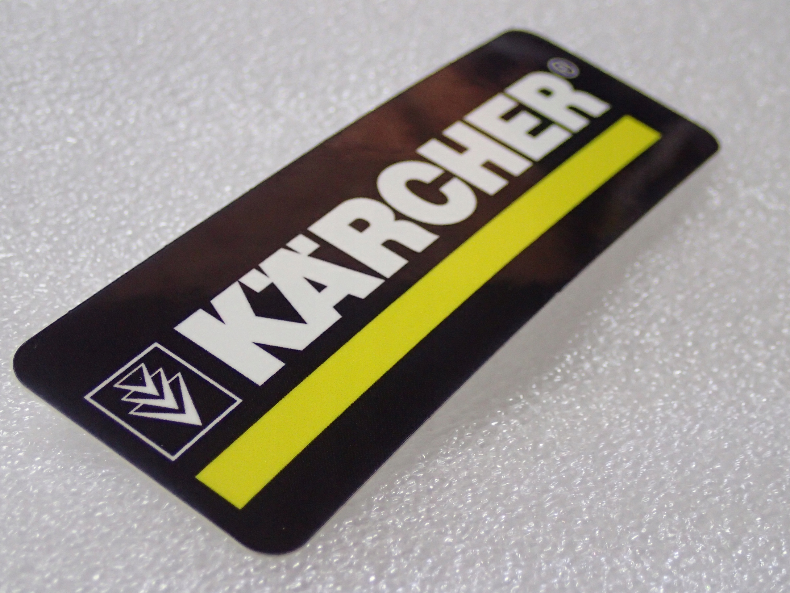 Kärcher KARCHER LOGO NAKLEJKA STICKER 10 x 3,5 cm Szerokość produktu 3.5 cm