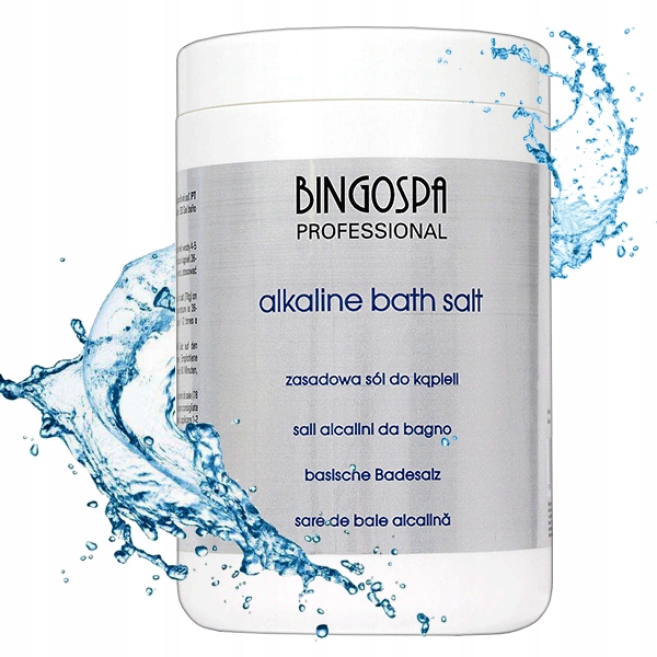 ZASADOWA SÓL DO KĄPIELI 1000 g BINGOSPA EAN (GTIN) 5901842007767