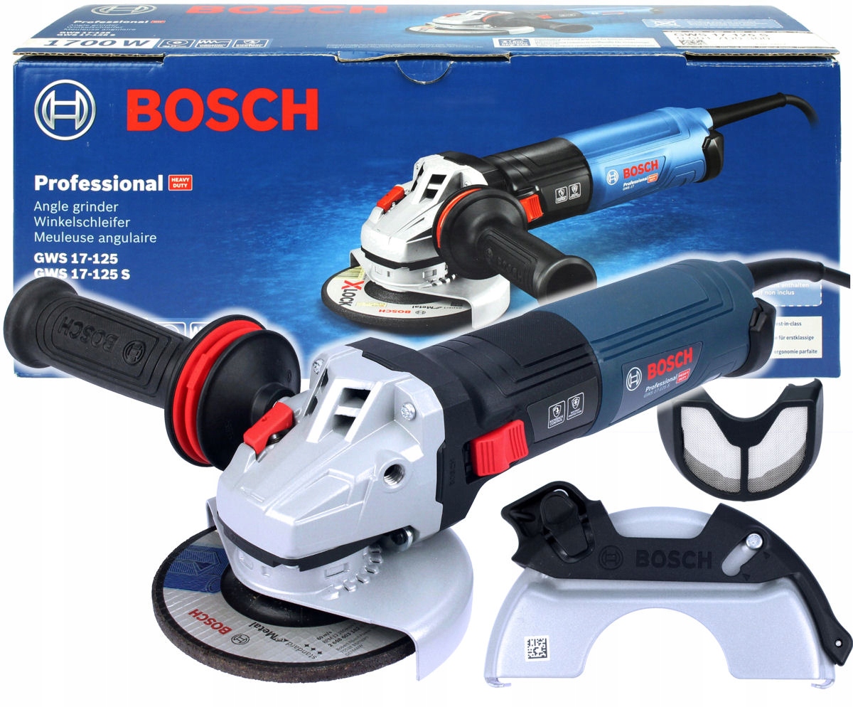

Szlifierka Kątowa 1700W Gws 17-125 S Bosch