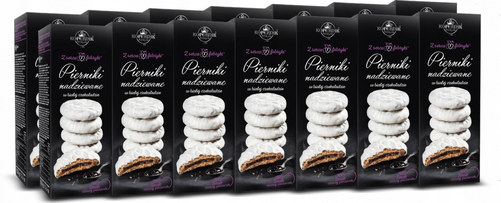 Kopernik Pierniki Premium Porzeczka Czekolada 150g x14