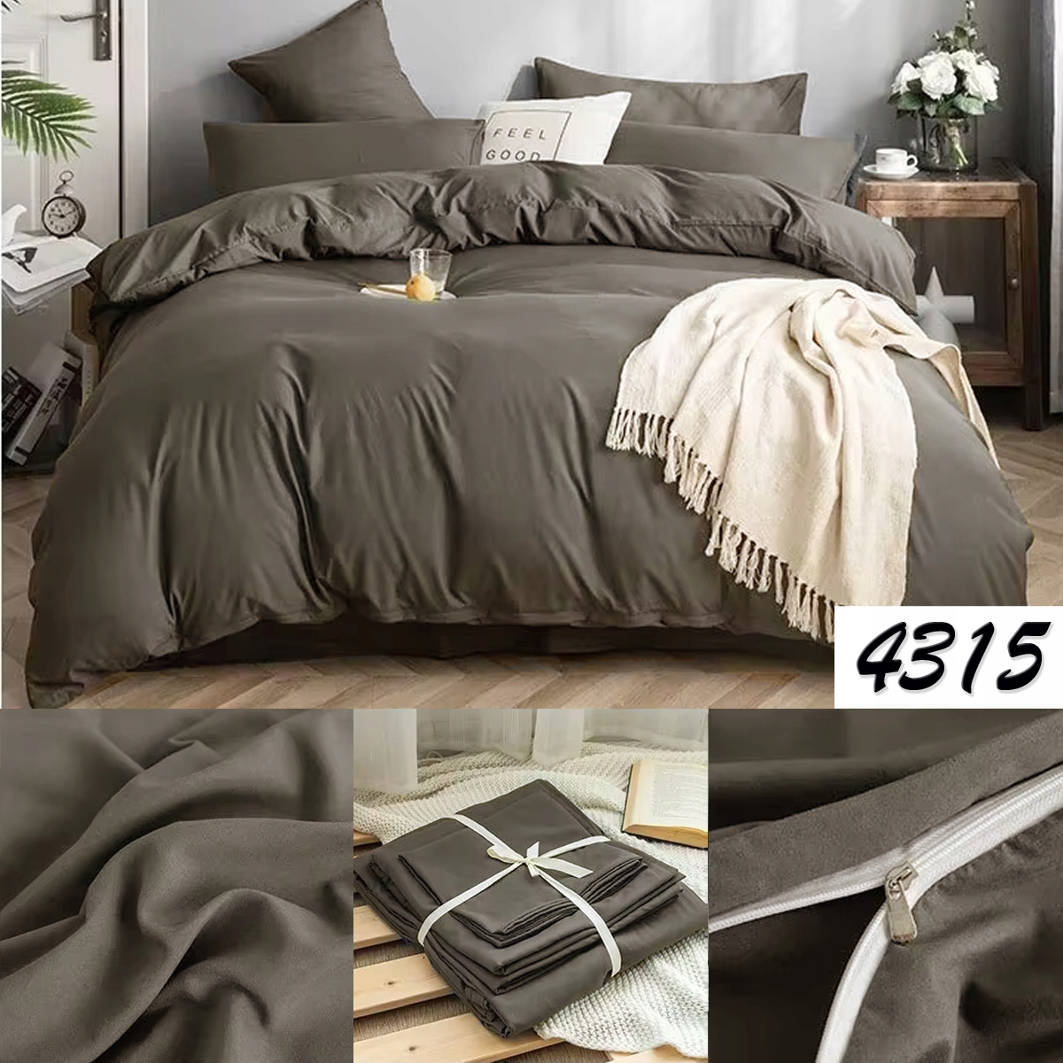 KOMPLET POŚCIELI LUXURY 160X200 + 2X POSZEWKA SATYNA BAWEŁNIANA NOWOCZESNA Stan opakowania oryginalne