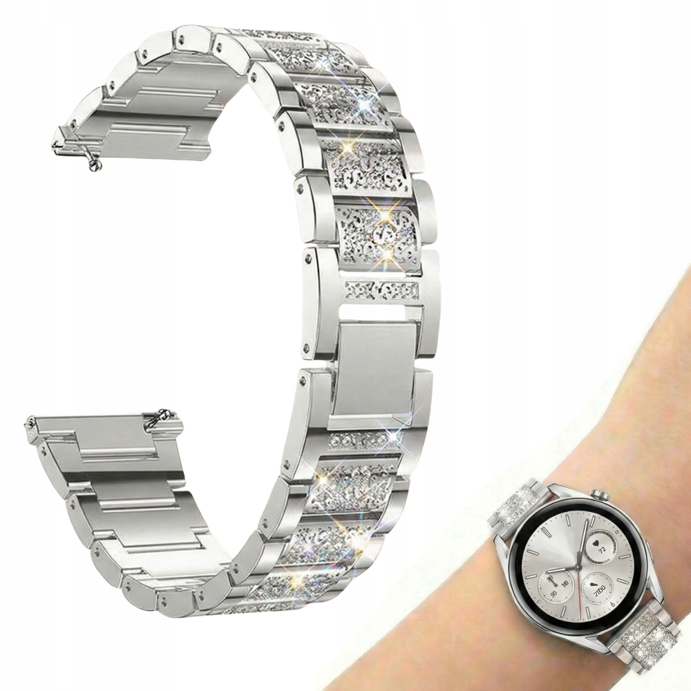 Damska Bransoleta Pasek Do Huawei Watch GT2 GT3 Gt 2 3 42MM 43 Elegant 20MM