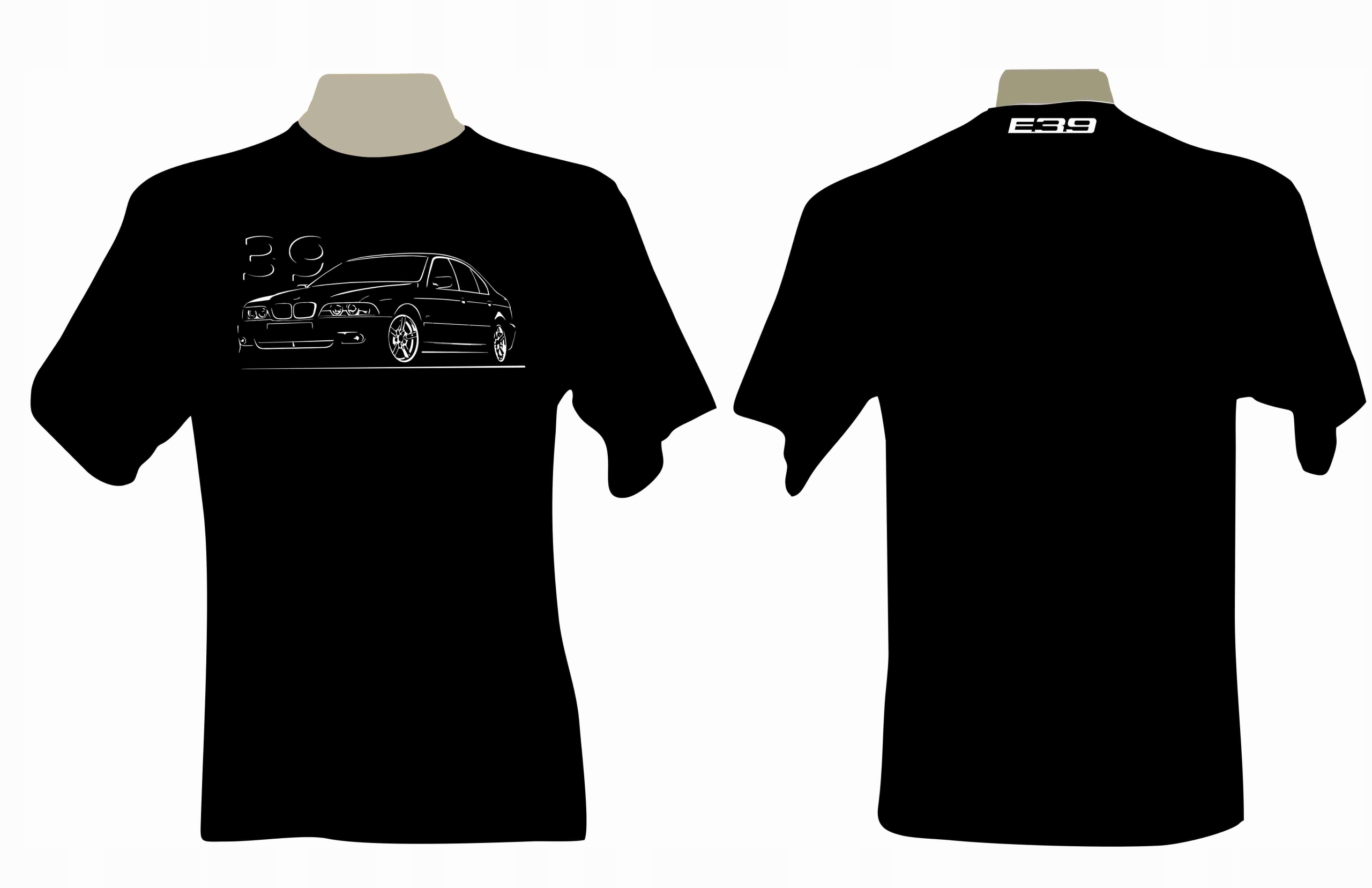 KOSZULKA T-shirt z nadrukiem fana BMW E39 sedan Numer katalogowy producenta 755322