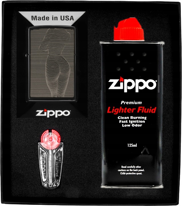 Sada Zippo Zapalovač Lady Design Dárkový No1