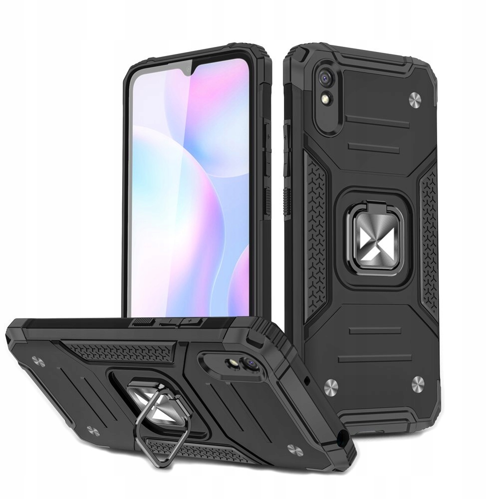 

Etui Wozinsky Z Uchwytem do Xiaomi Redmi 9A czarny