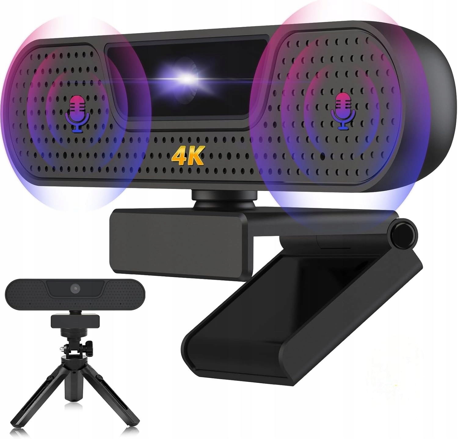 Internetowa kamera 4K Uhd Vizolink W8GS Kamera Pc z Mikrofonem Streaming