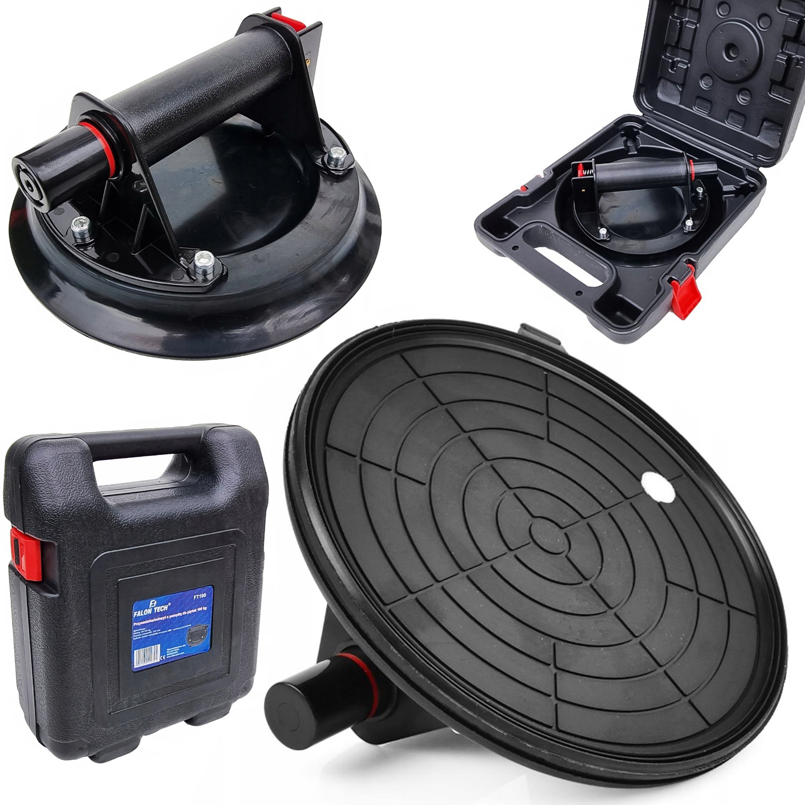 ВАКУУМНА ПРИСОСКА З НАСОСОМ ДЛЯ СКЛА