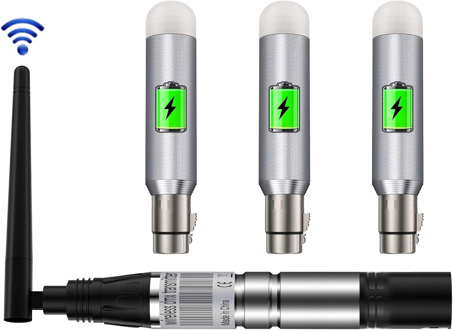 UKing ovladač DMX512 bezdrátový vysílač Led přijímač scéna a Dj klub