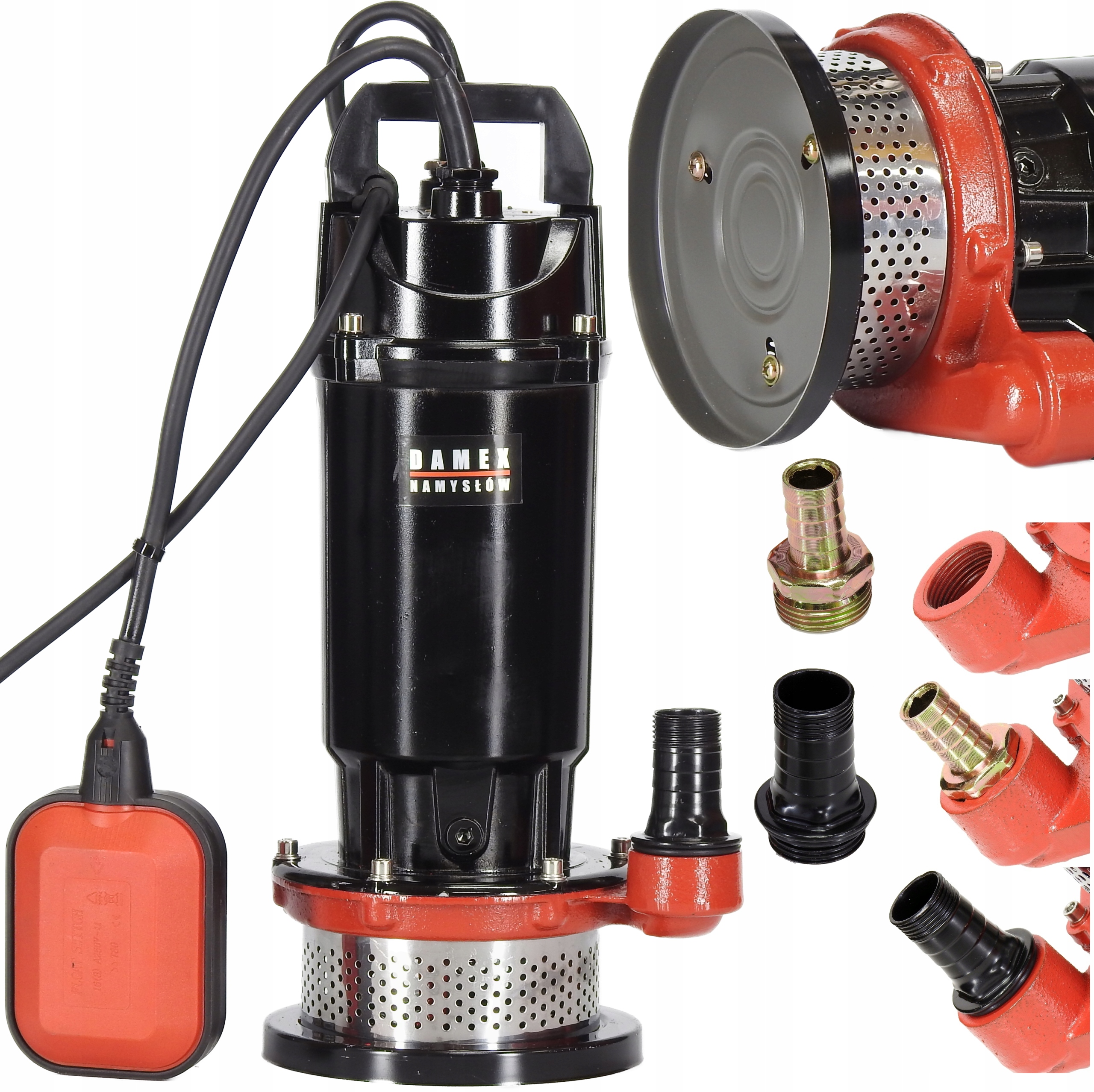 Pompa PC2500+ Lekka Do Wody Czystej Brudnej Podlewania Ciśnieniowa Filtr