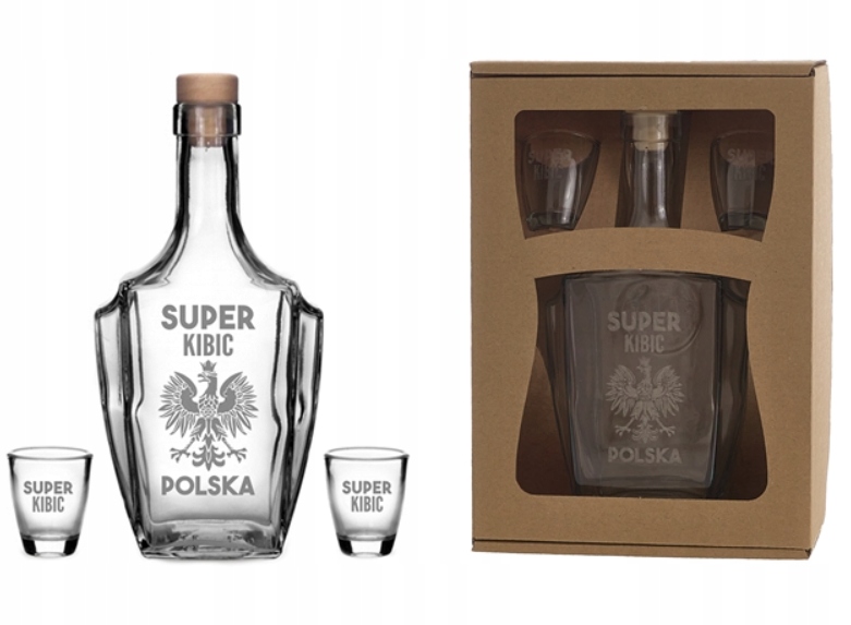 

Zestaw Karafka Kieliszki Dla Kibica