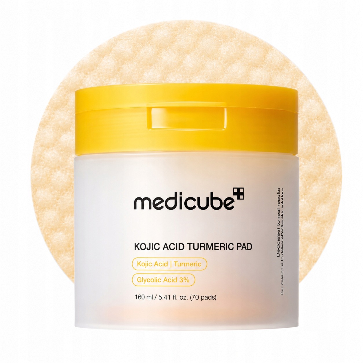 Medicube Kojic Acid Turmeric Pad, 70 szt. rozjaśniające płatki