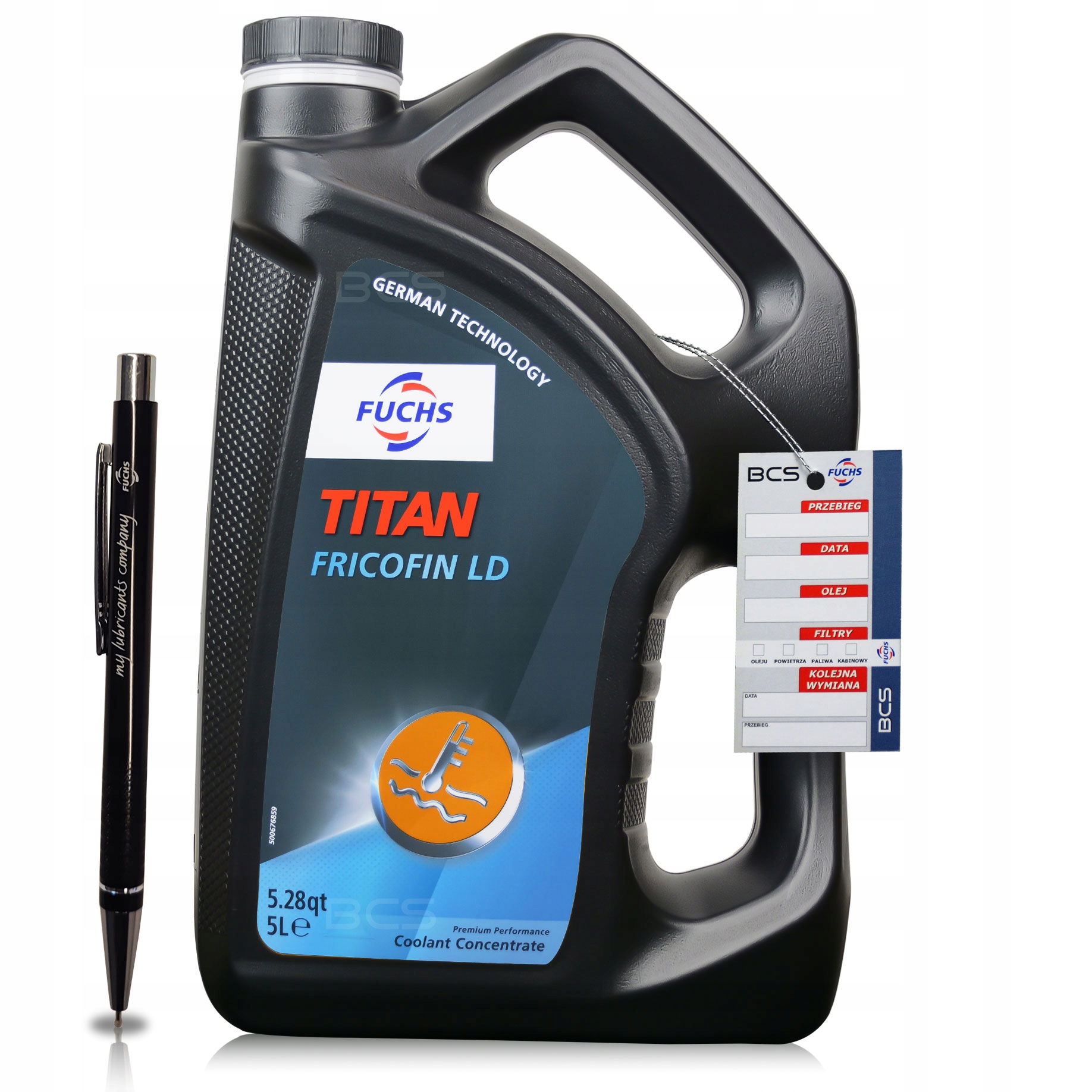 5 LITRÓW FUCHS FRICOFIN LD PŁYN CHŁODNICZY - PŁYN DO CHŁODNIC KONCENTRAT 5L