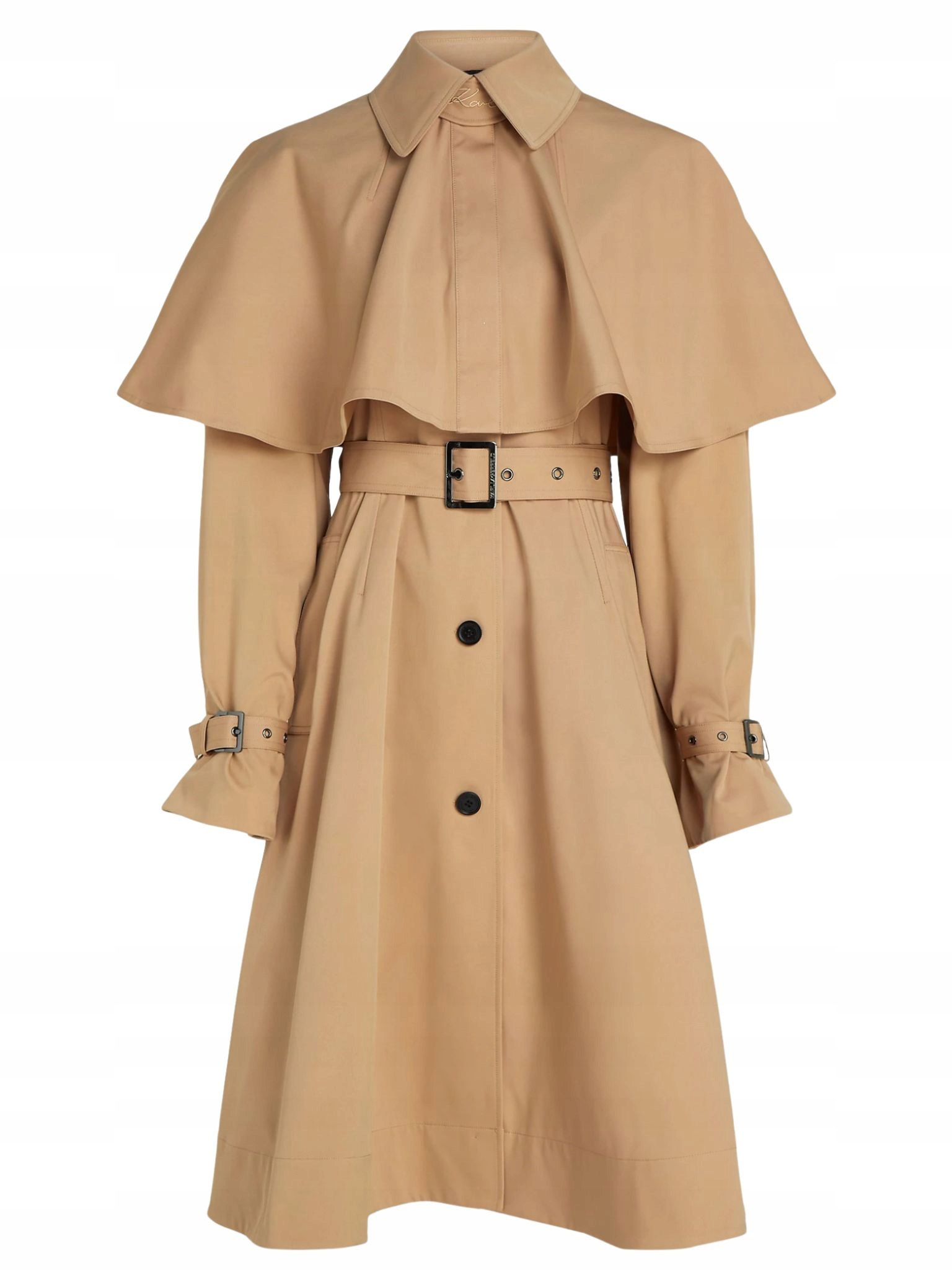 Dámský trenčkot Karl Lagerfeld 245W1507 béžový Jackets: 36