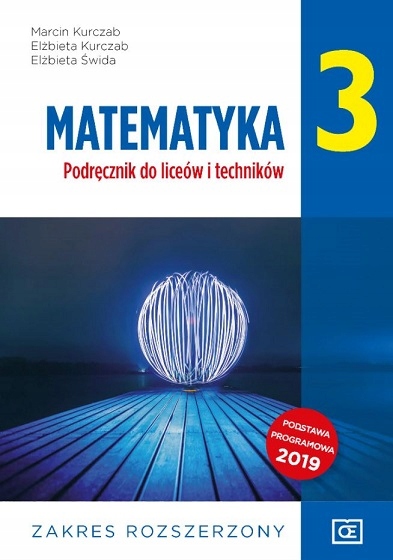 

Matematyka Lo 3 Podręcznik rozszerzony Pazdro 2021