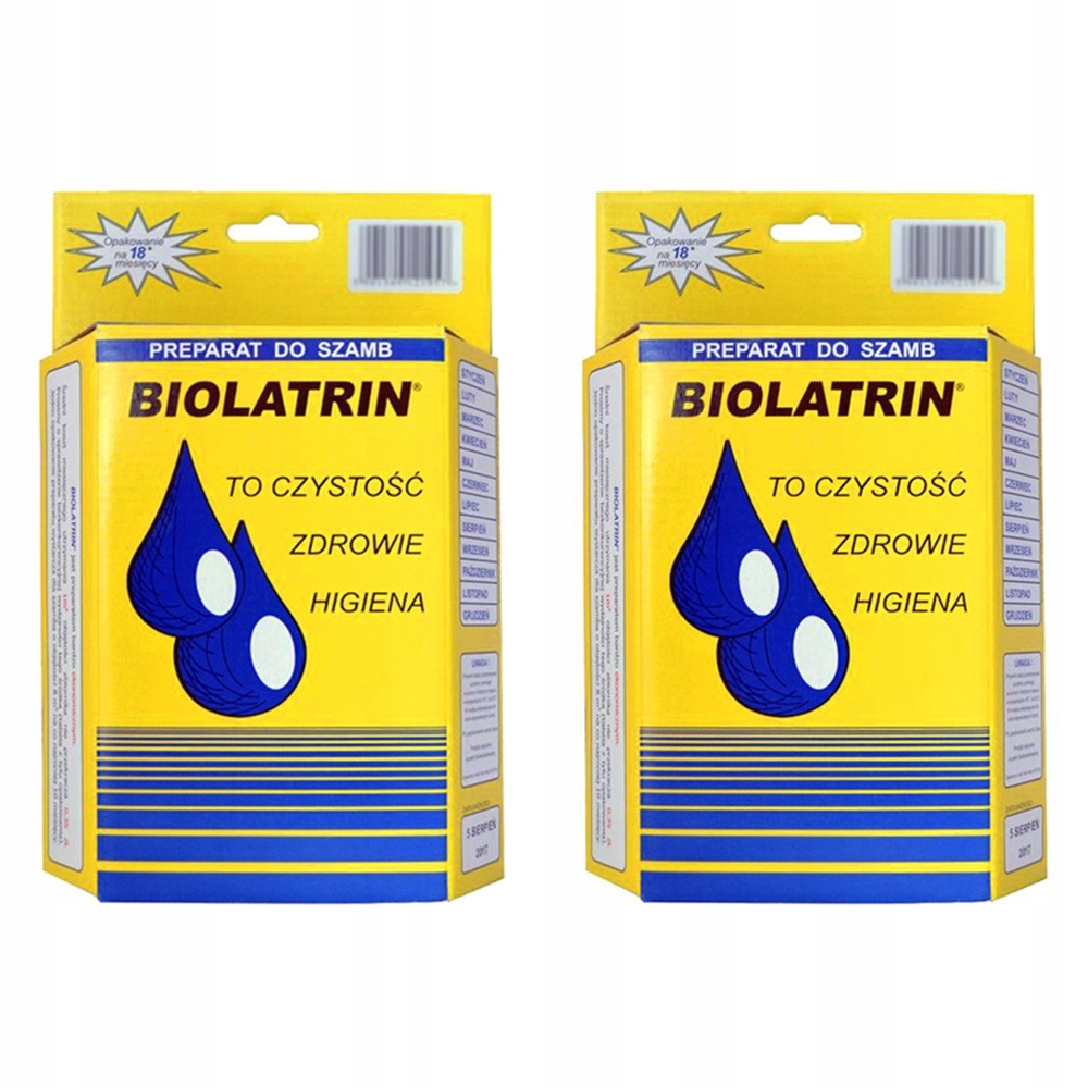 

Biolatrin do szamb i oczyszczalni na 2 lata 2x 395