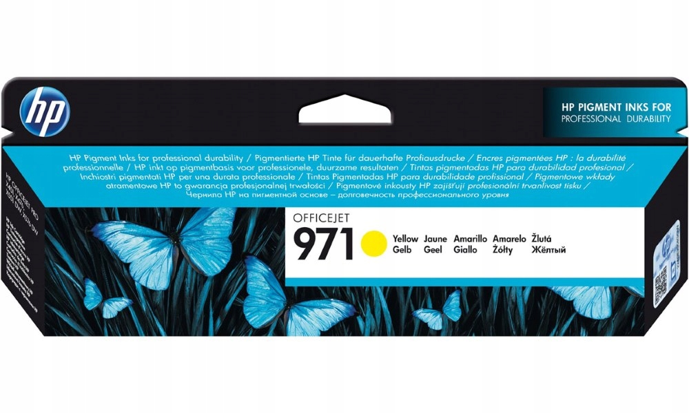 Hp (971) žlutá inkoustová kazeta, CN624AE originál
