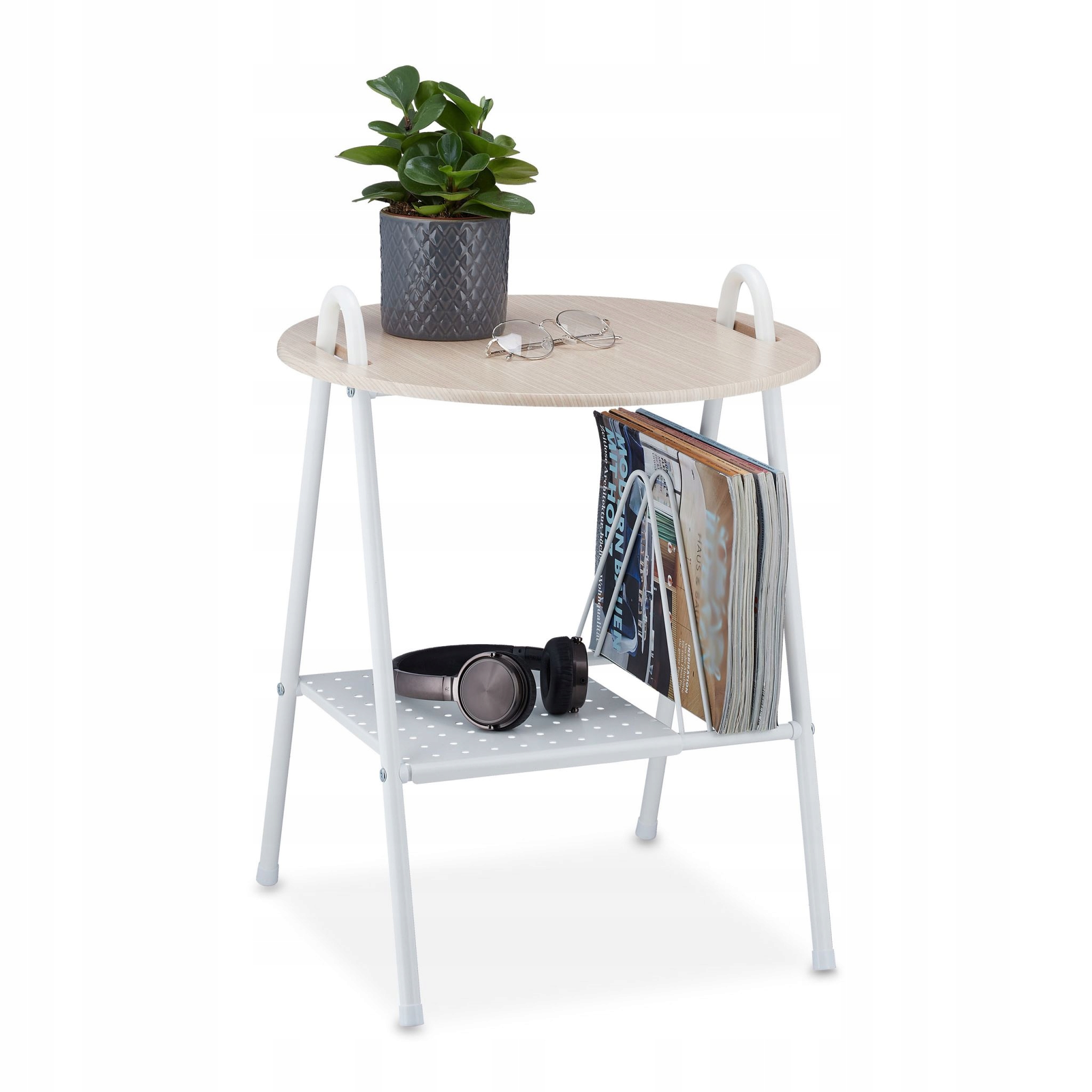 Boční Stolek Stojan Na Noviny, Noviny