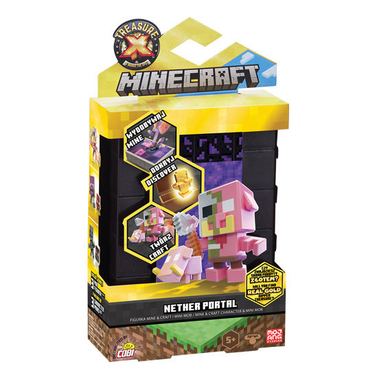 

Treasure X Minecraft Portal Nether Figurka Cobi