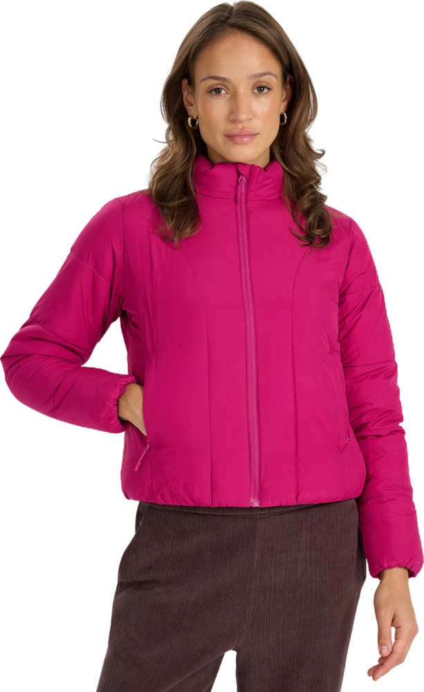 Dámská Péřová Bunda 4F F0705 Fuksja 4FRAW25TDJAF0705 55S vel. XL