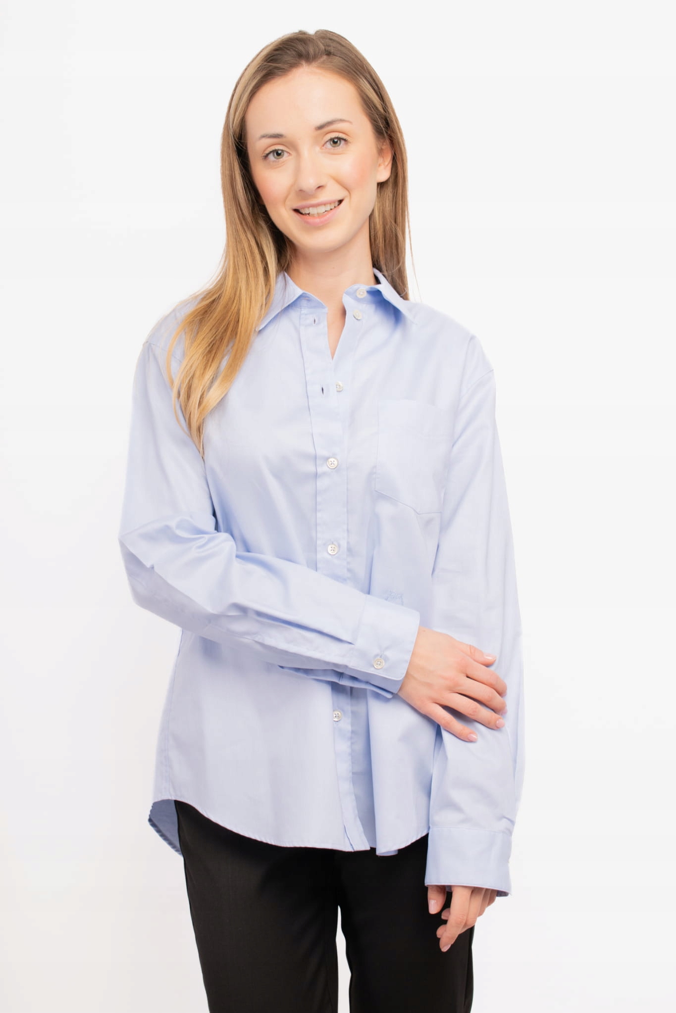 Dámská košile Pinko 103708 A1Y0 modrá Košile: 44