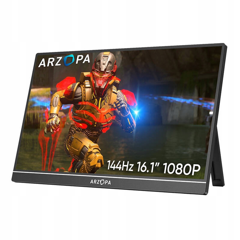 Arzopa Prenosný Monitor Z1FC 16,1 Pre Windows Macbook Usb-c Hd Zakrivenie