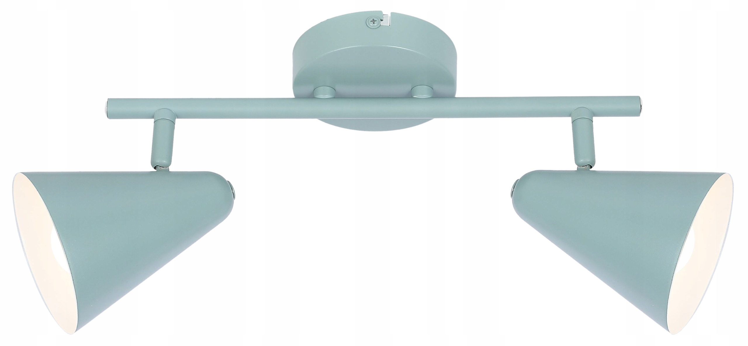 Nástěnná lampa lišta 2X40W E14 šedá matná Amor 92-6