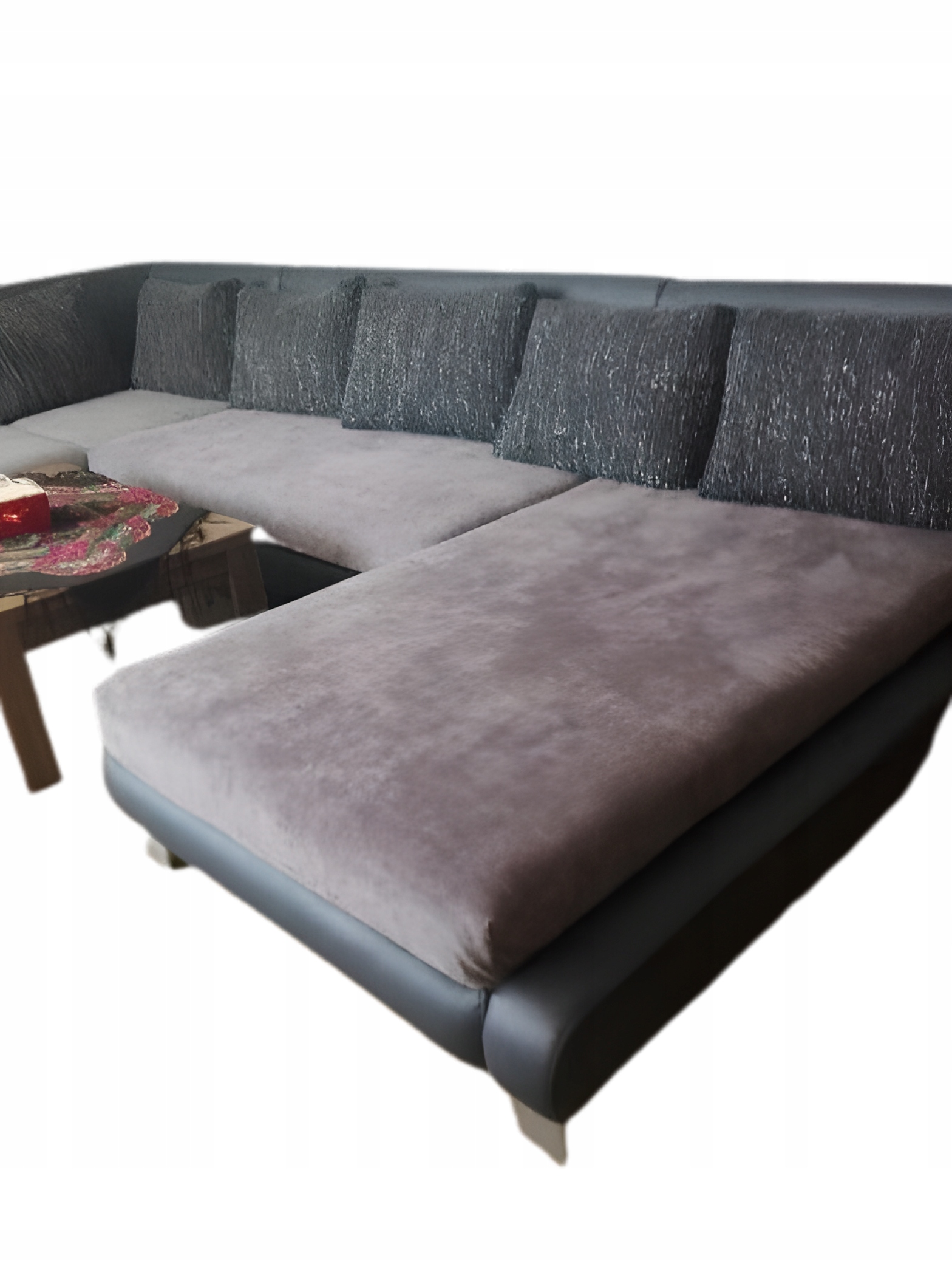 Potah na pohovku sedák pohovky Chrání čalounění 75x130x15 cm 1ks