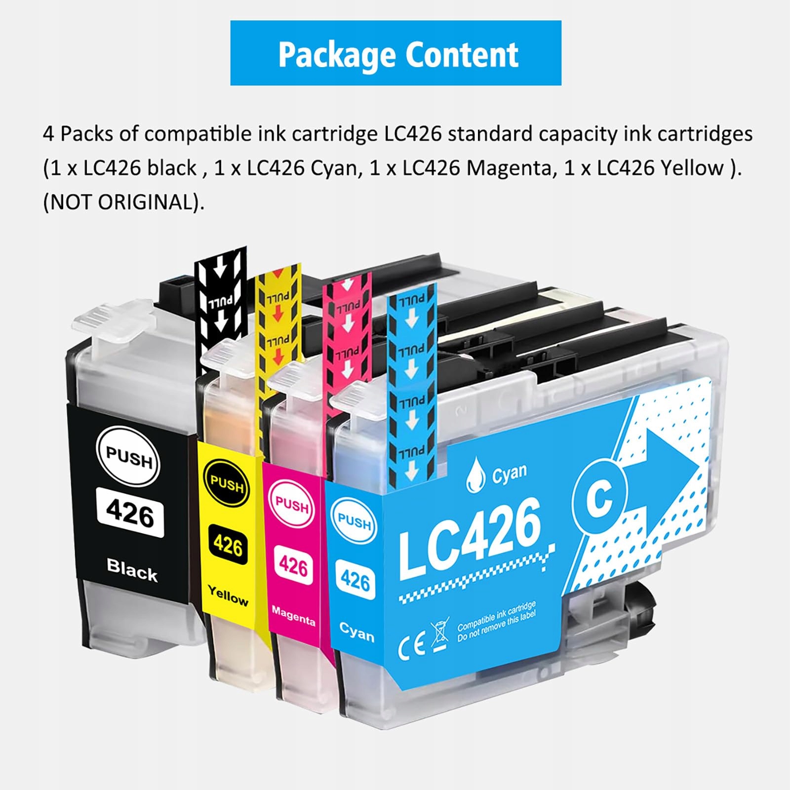 LC426 Kompatybilne Tusz Brother MFC-J4335DW J4340DW J4535DW — miniatura 2