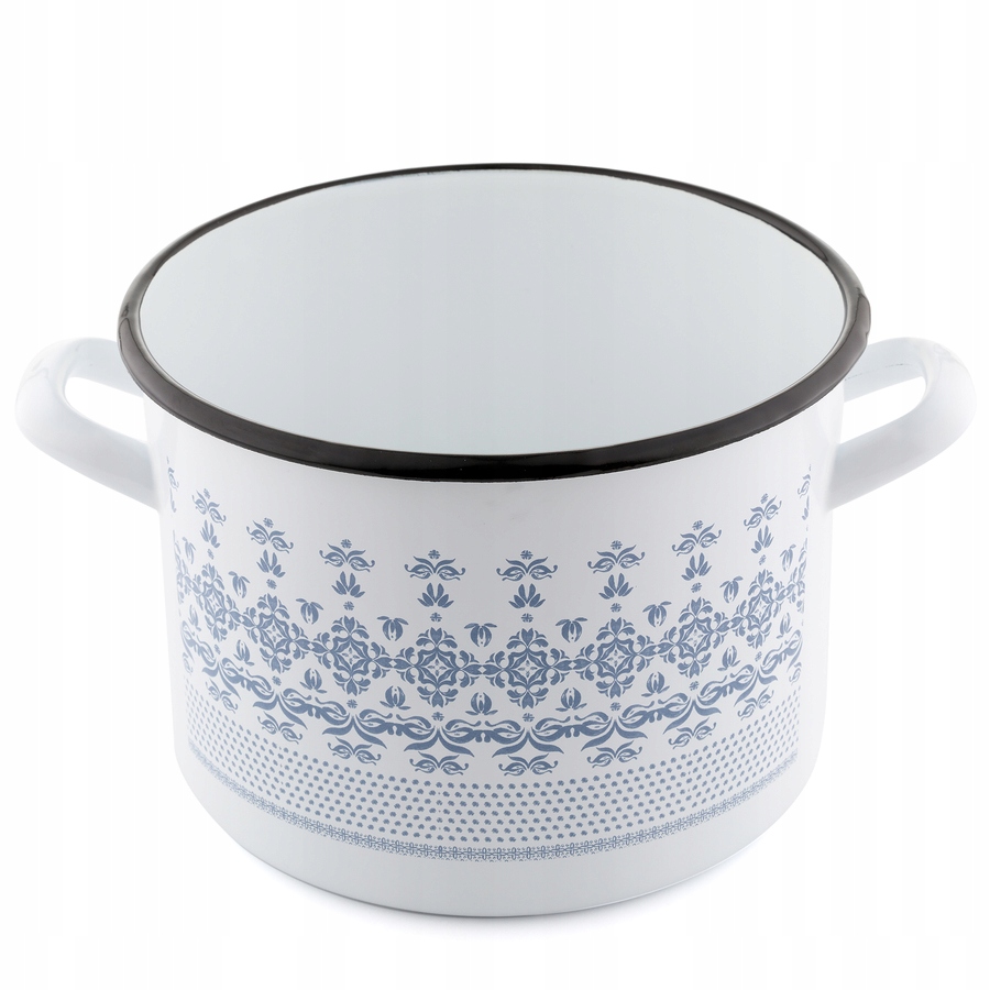 

Garnek Emaliowany Emalia Majolica Biały 20CM 4,7L