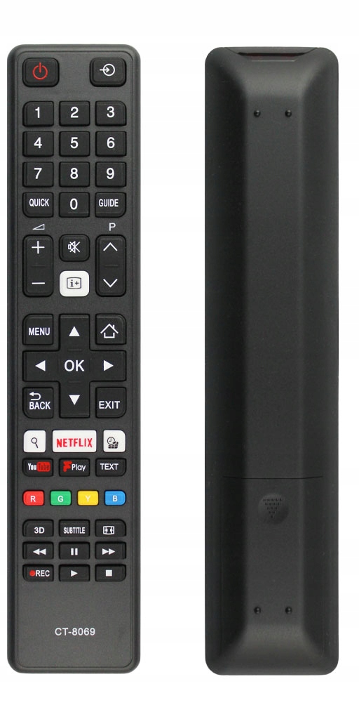 Pilot do TV Toshiba CT-8069 Model CT-8069