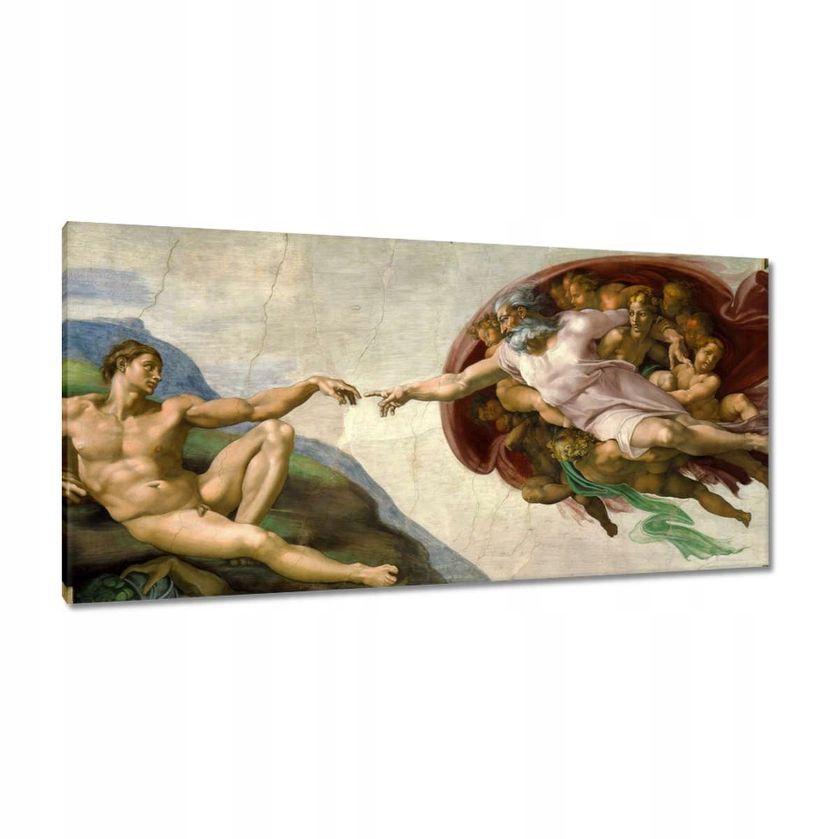 

Obrazy 115x55 Stworzenie Adama