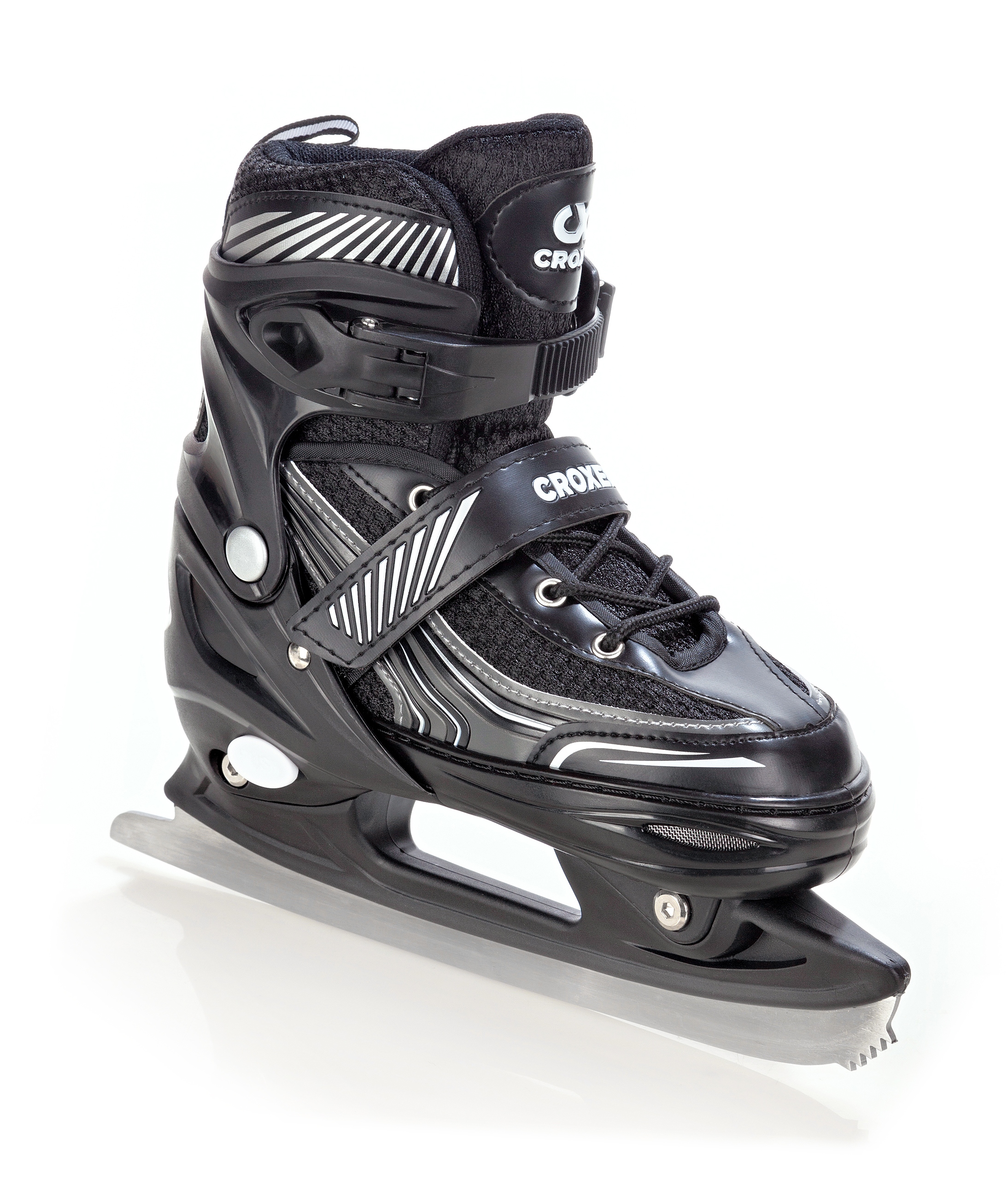 Rolki Łyżwy figurowe 2w1 Regulowane Croxer Optima Black 39-42 Model Optima