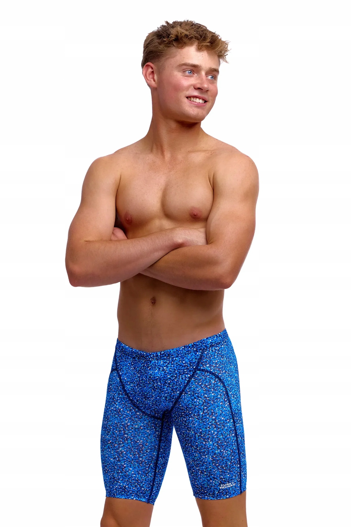 Kraťasy s plavkami Funky Trunks Jammer Pebble Beach vel.