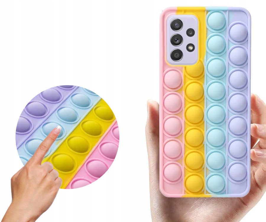 

Etui Bubble Pop It Do Samsung A52S 5G 2x Szkło